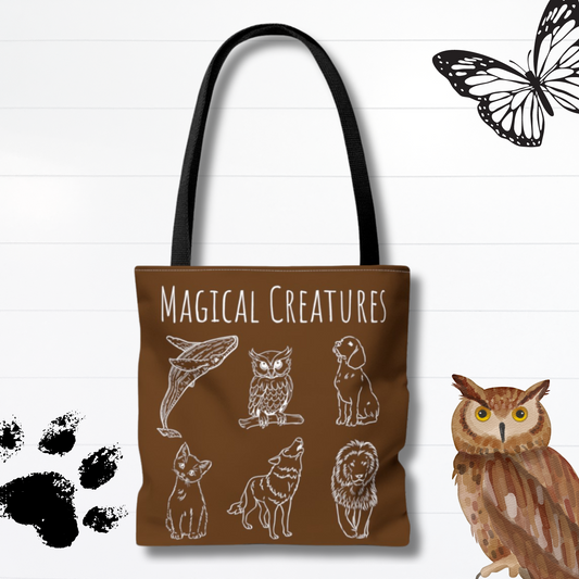 Magical Creatures Tote Bag (Magical Studies Collection)