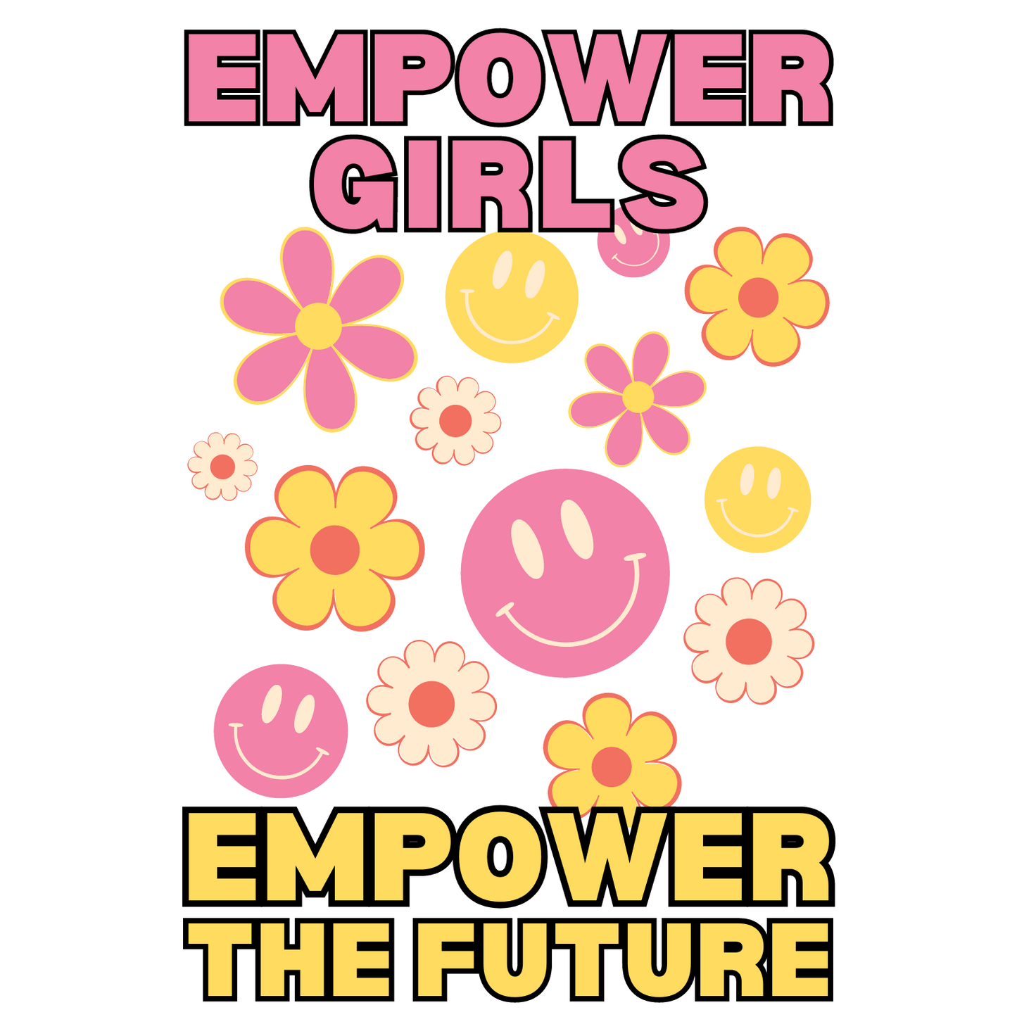 Empower Girls Empower The Future Youth Bella Canvas 3001Y Tee