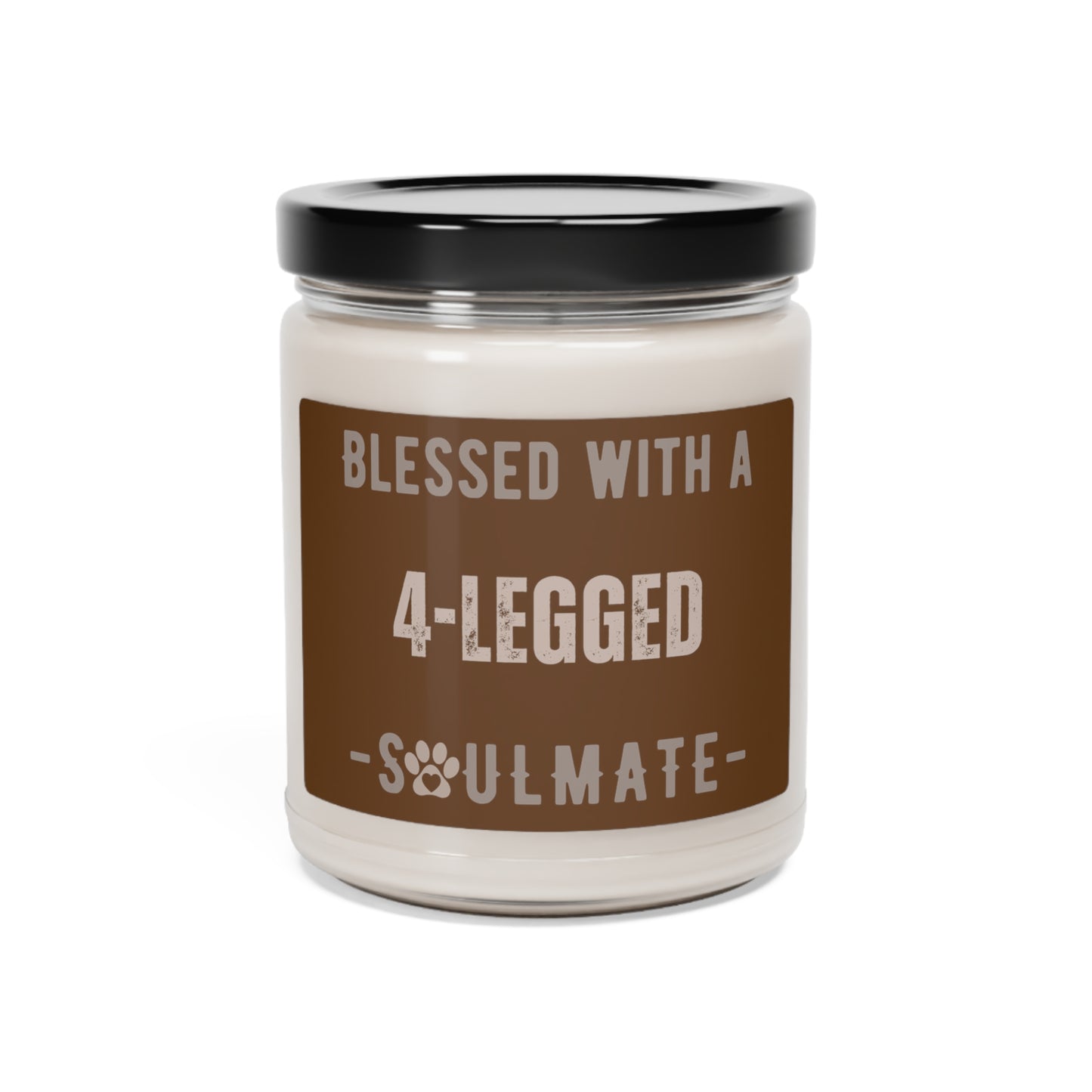 Blessed With a 4-legged Soulmate Scented Soy Candle, 9oz
