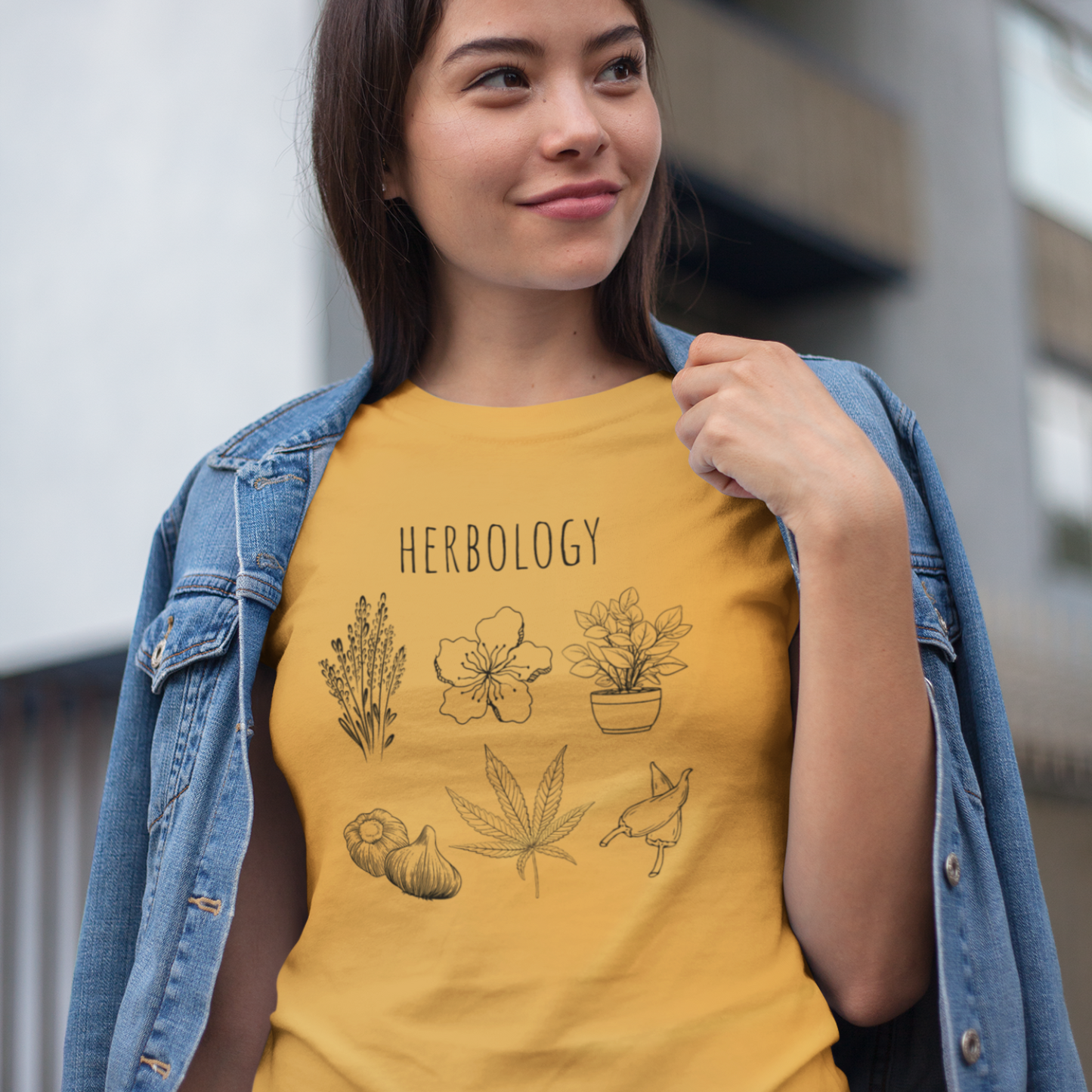 Herbology Comfort Colors 1717 Unisex T-shirt (Magical Studies Collection)