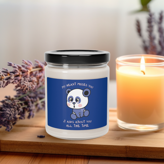 My Heart Misses You, It Asks About You All The Time Scented Soy Candle, 9oz