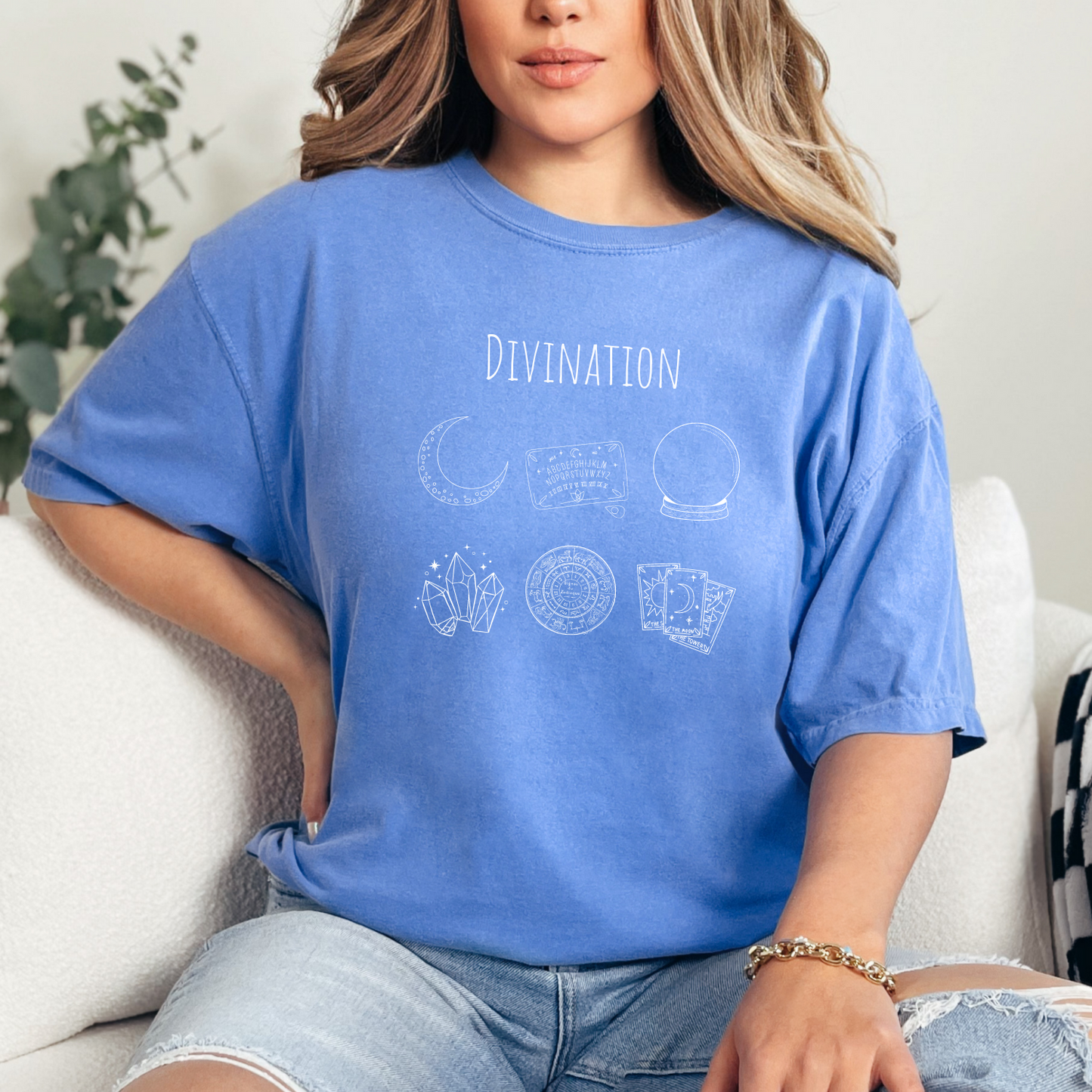 Divination Comfort Colors 1717 Unisex T-shirt (Magical Studies Collection)