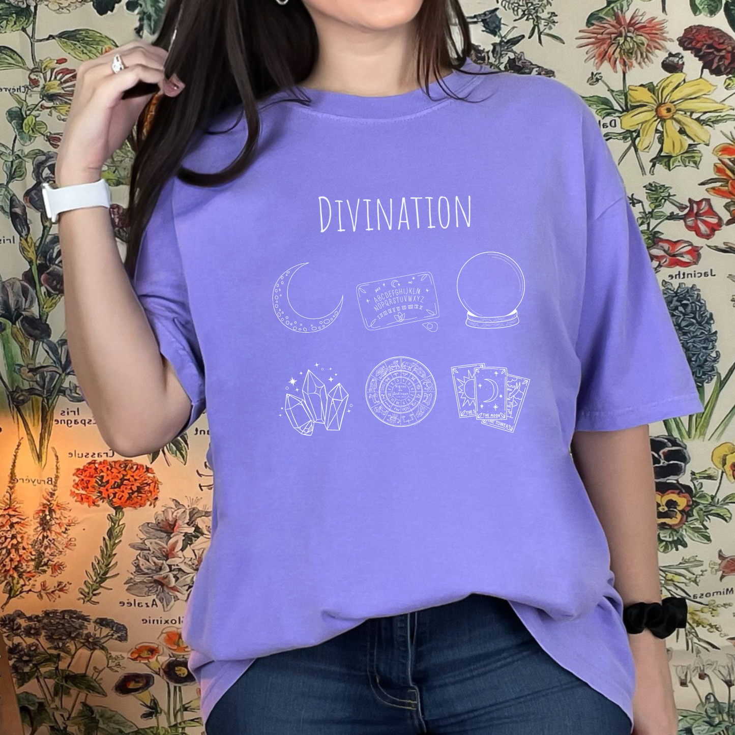Divination Comfort Colors 1717 Unisex T-shirt (Magical Studies Collection)