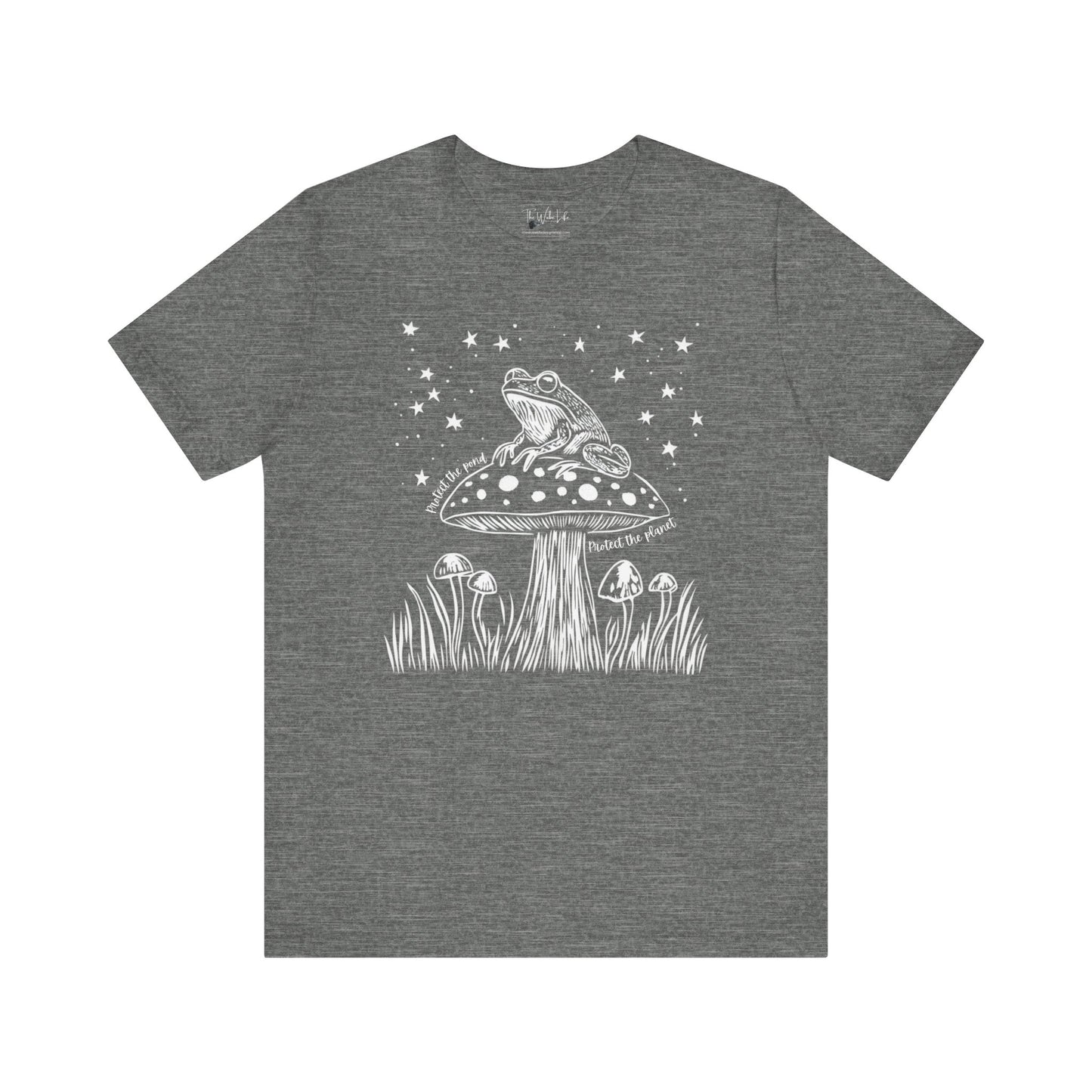 Protect The Pond, Protect The Planet Frog Core - Bella Canvas 3001 T-Shirt