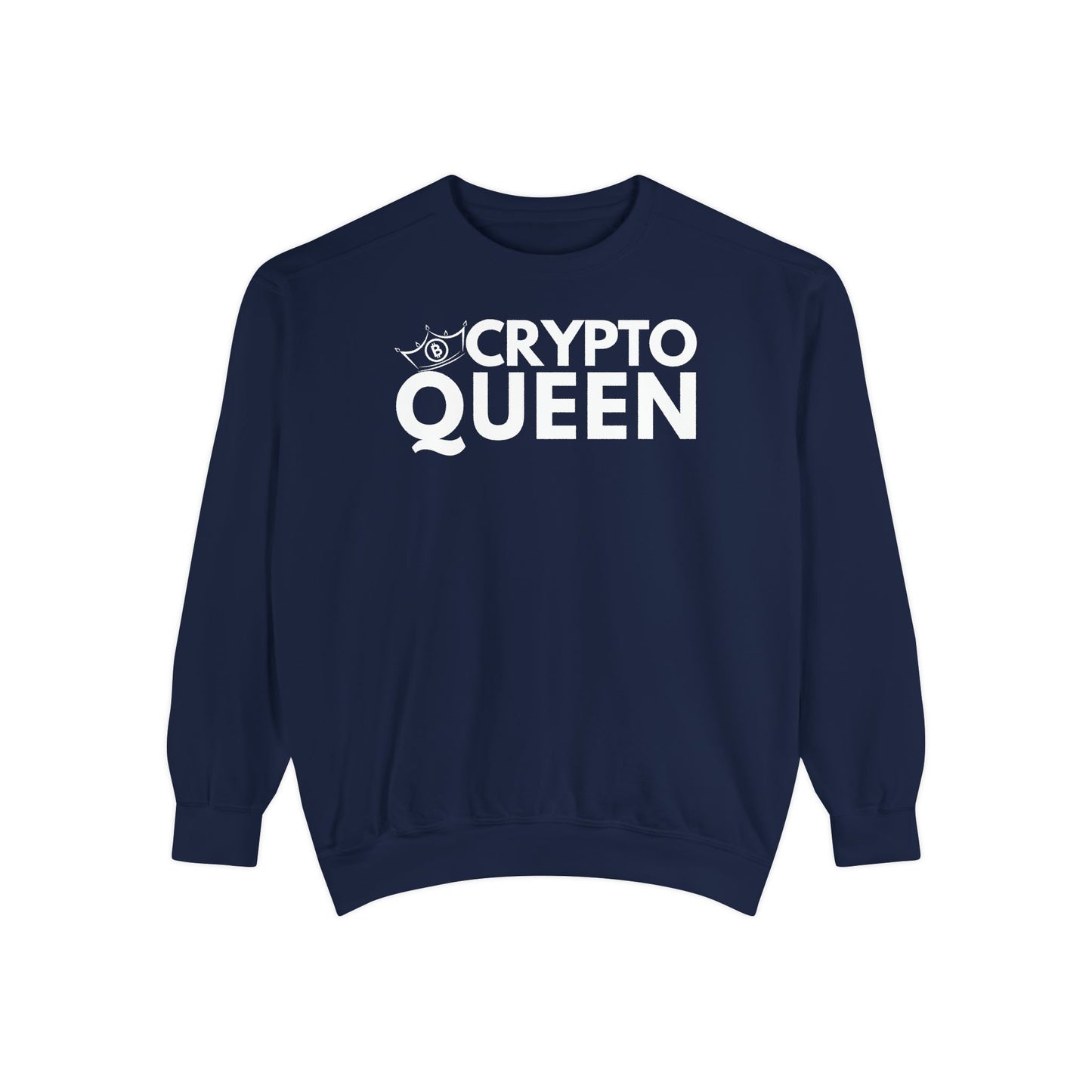 Crypto Queen - Comfort Colors 1566 Sweatshirt