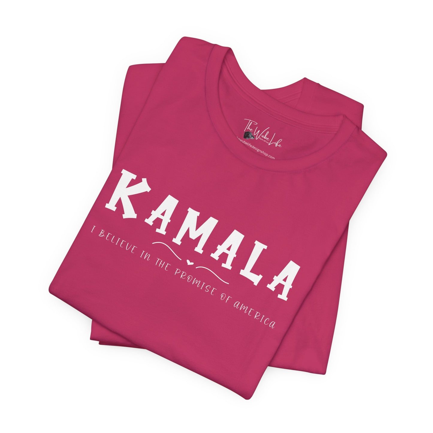 Kamala, I Believe In The Promise Of America Bella Canvas 3001 T-Shirt