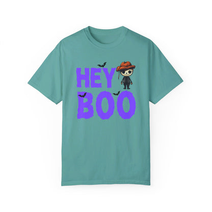 Hey Boo Halloween Comfort Colors T-shirt