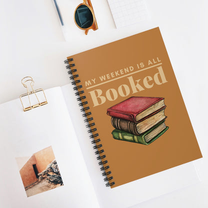 This spiral journal is an essential companion for book enthusiasts, offering ample space to record your favorite quotes, reviews and personal reflections.