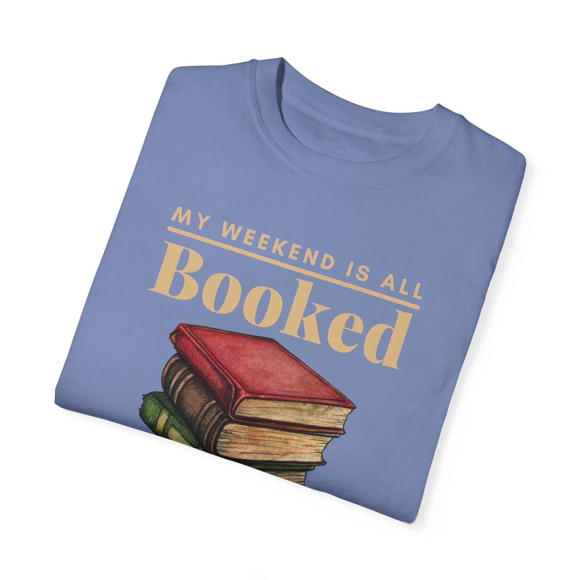 Perfect shirt for bibliophile: Comfort Colors 1717 T-shirt in color Washed Denim