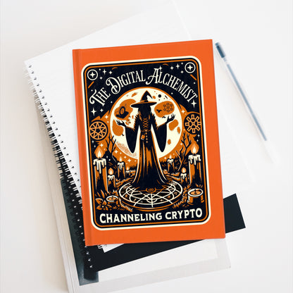 The Digital Alchemist, Channeling Crypto Journal - Ruled Line