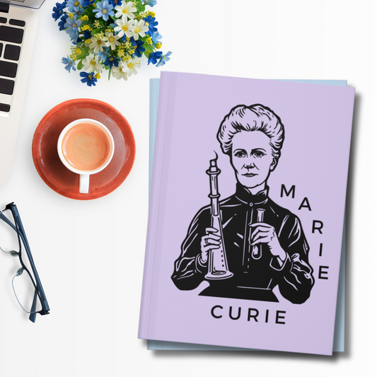 Marie Curie Hardcover Journal - Women In STEM