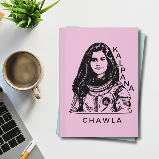 Kalpana Chawla Hardcover Journal - Women In STEM