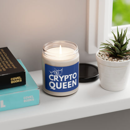 Display your Crypto Queen scented soy candle proudly, to show off your financial foresight. 