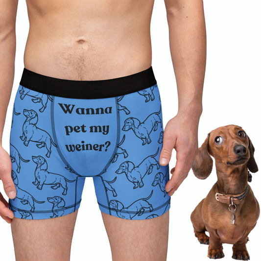 Dachshund Weiner Dog Men's Boxer Briefs