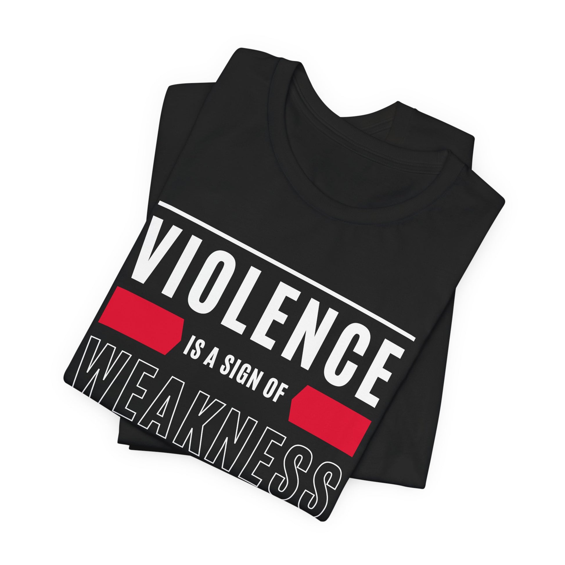 Black BC 3001 Women's anti-violence t-shirt. 