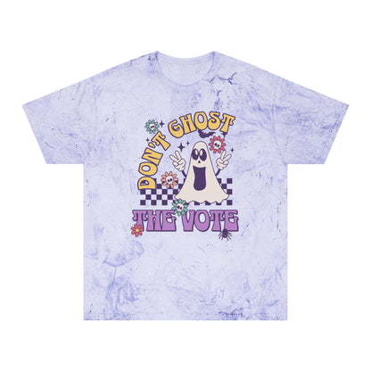 Don't Ghost The Vote Color Blast T-Shirt