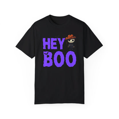 Hey Boo Halloween Comfort Colors T-shirt