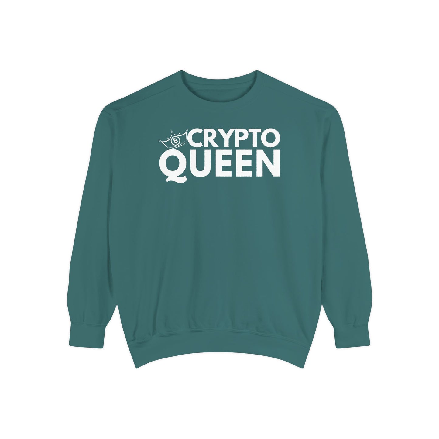 Crypto Queen - Comfort Colors 1566 Sweatshirt