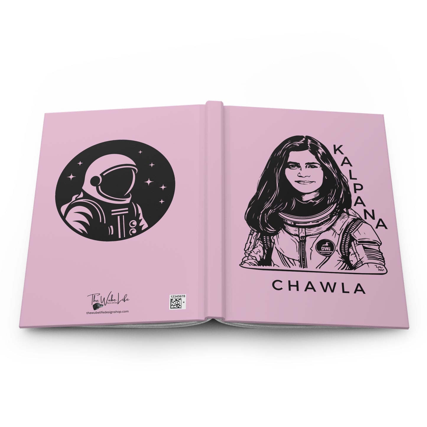 Kalpana Chawla Hardcover Journal - Women In STEM