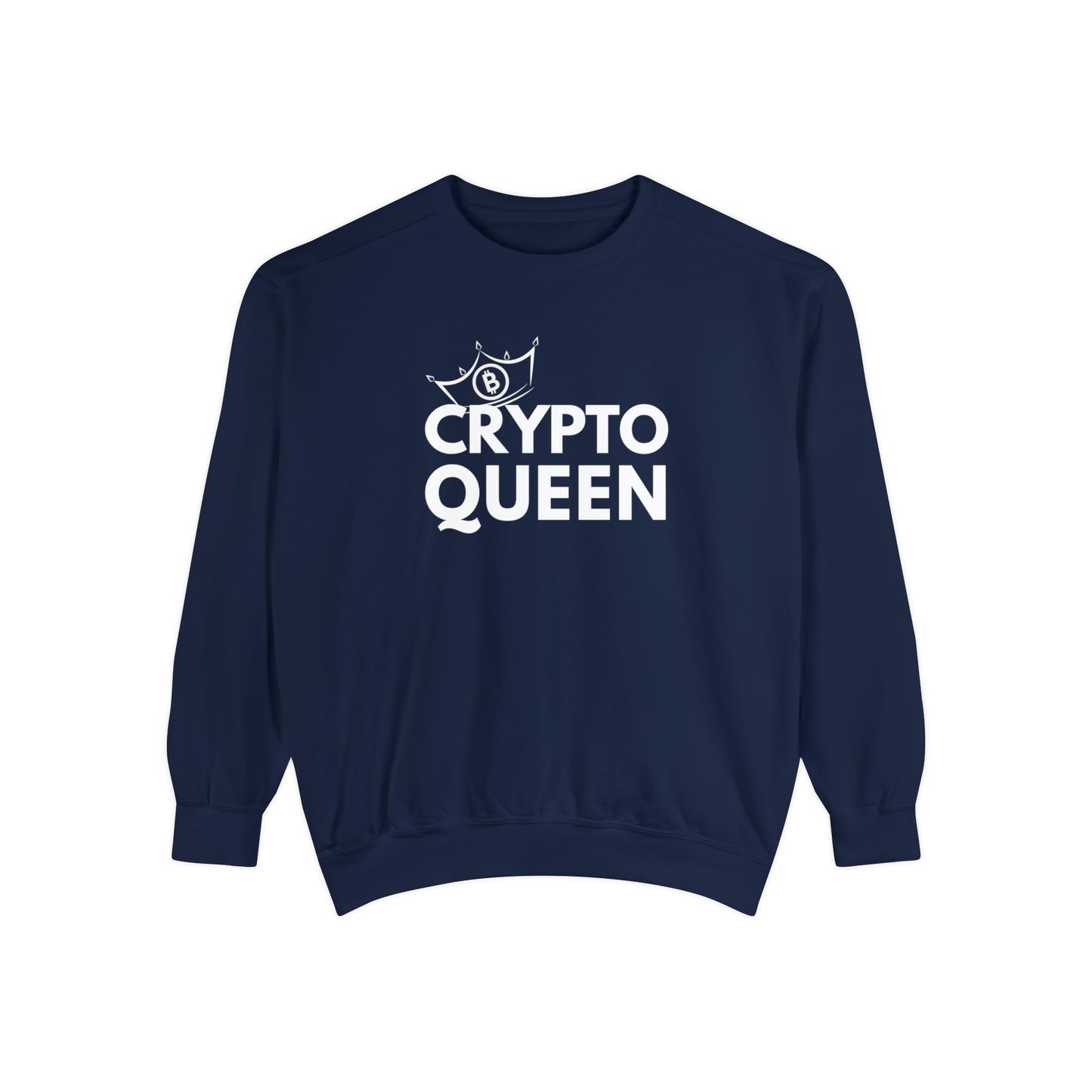 Crypto Queen Gildan Comfort Colors 1566 Unisex Sweatshirt