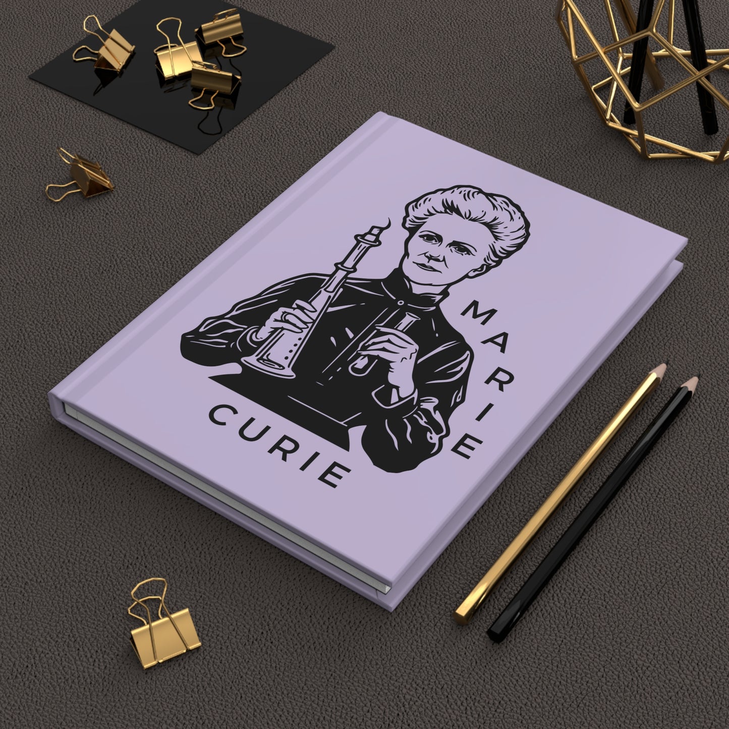 Marie Curie Hardcover Journal - Women In STEM