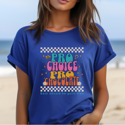 True Royal t-shirt sends a bold pro-choice message to everyone you encounter and lets other women know they have an ally in the fight for reproductive freedom