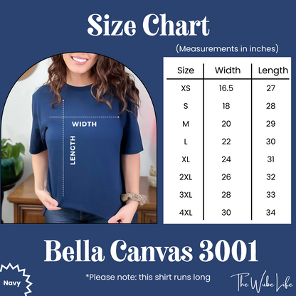 Grief and Love Bella Canvas 3001 Tee