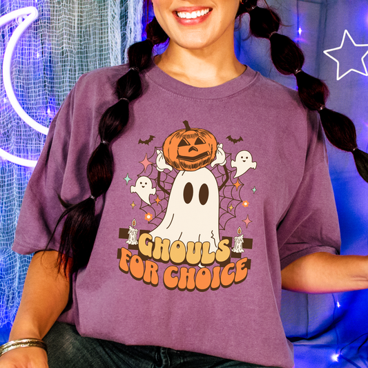 Ghouls For Choice Comfort Colors 1717 T-Shirt