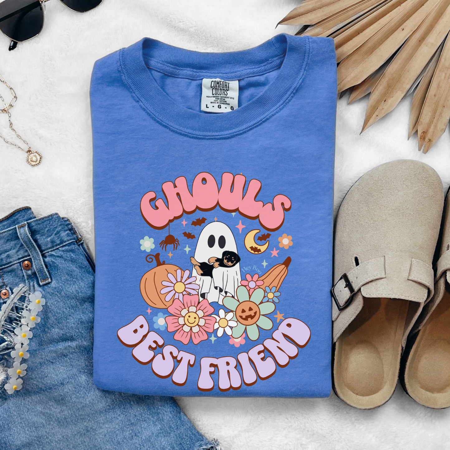 Ghouls Best Friend Comfort Colors 1717 T-Shirt