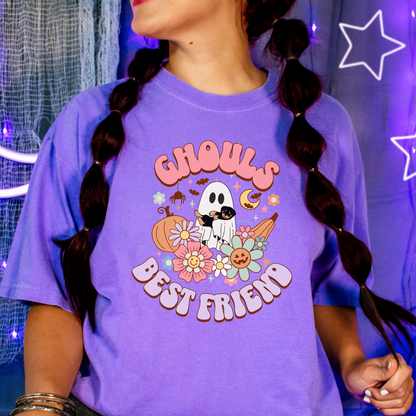 Ghouls Best Friend Comfort Colors 1717 T-Shirt