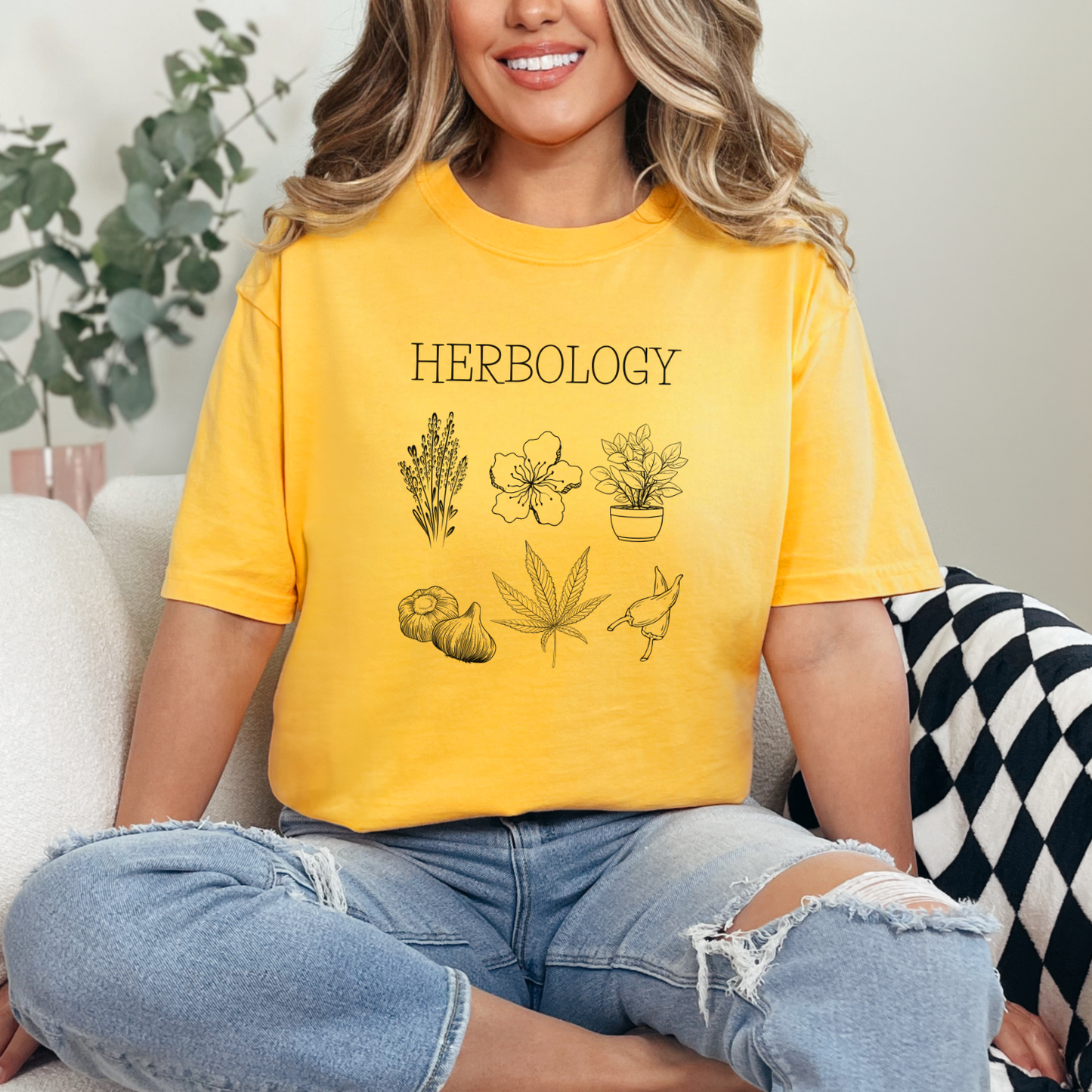 Add a dash of wizarding world charm to your everyday look with our Herbology comfort colors 1717 tee. Part of our magical studies collection, this tee is in color citrus.