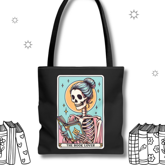 Book Lover Tarot Card Tote Bag