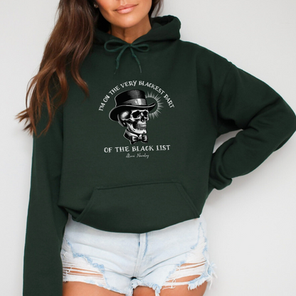 Unisex design on a forest green Gildan 18500 hooded sweatshirt. This hoodie celebrates the spirit of defiance, featuring Navalny's iconic words against oppression.