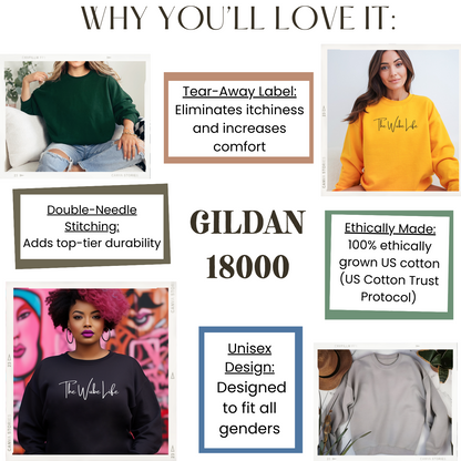 Bankless Society: Adoption is Inevitable Gildan 18000 Womens Sweatshirt