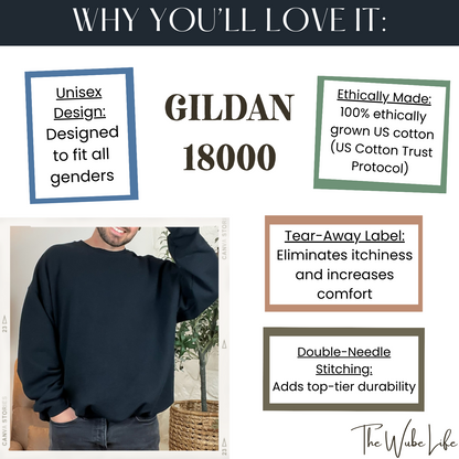 Mens Gildan Sweatshirt Bankless Society: Adoption is Inevitable