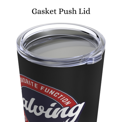 Gasket push lid - Halving is my favorite function 20 ounce stainless steel tumbler with lid. Perfect gift for crypto currency lover, and anyone interested in digital banking, blockchain, day trading and bitcoin.