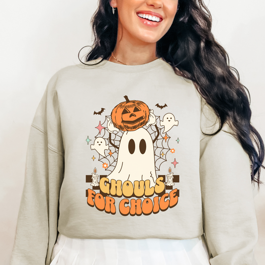 Ghouls For Choice Gildan 18000 Sweatshirt