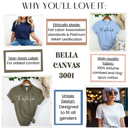 Crypto Queen - Bella Canvas 3001 T-Shirt