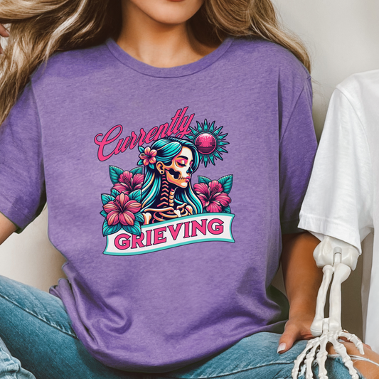 Currently Grieving Bella Canvas 3001 T-Shirt