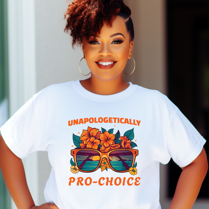 Unapologetically Pro-Choice Beachy Comfort Colors 1717 T-shirt