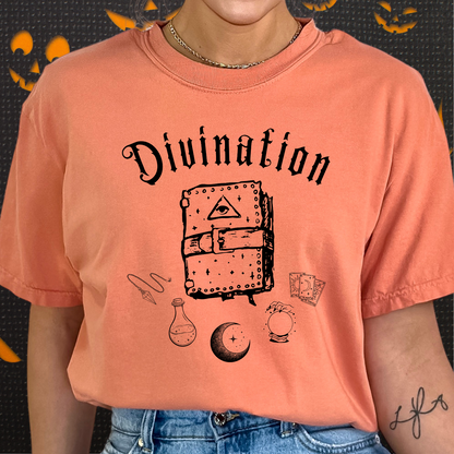 Terracota Divination Halloween Comfort Colors t-shirt, perfect gift for teachers, nurses and moms