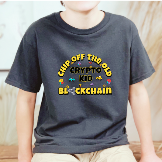 Chip off the old Blockchain Kids Tee