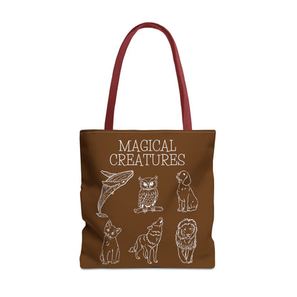 This Magical Creatures tote, from our Magical Studies Collection, makes a unique and special gift for the witch or wizard in your life. 