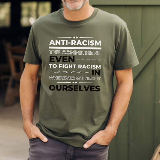 Anti-racism Commitment Comfort Colors 1717 Mens (Unisex) T-shirt